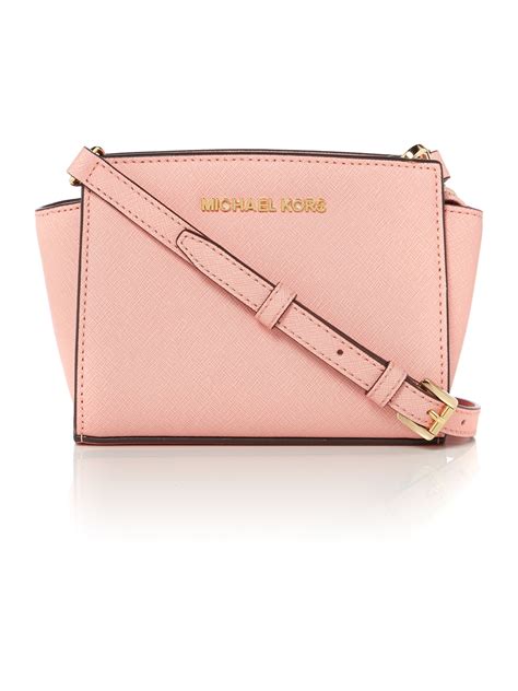 pink cross body bag michael kors